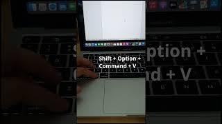 Copy and paste trick on Macbook #mactips #macbookpro