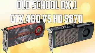 Battle of The Very First DX11 GPU's | GTX 480 Vs HD 5870