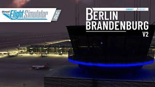 Aerosoft Airport Berlin Brandenburg V2 | Microsoft Flight Simulator | Official Trailer