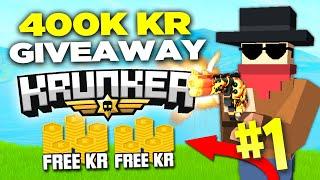 The Biggest Krunker.io Giveaway in History! (400,000 KR)