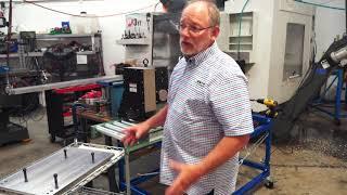Workholding Fixtures & Loading Cart For Trunnion Quick-Change | Elijah Tooling