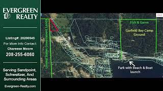 Sagle Real Estate Land for Sale. $47,500  - Charesse Moore of evergreen-realty.com