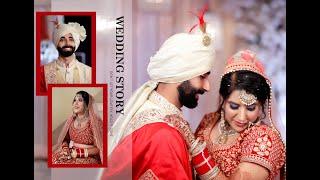 Best Punjabi Wedding highlight 2022 || Dharini & Robin || Studio Anil Photography