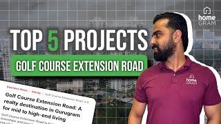 Top 5 Projects of Golf Course Extension Road according to Construction,Price & Location