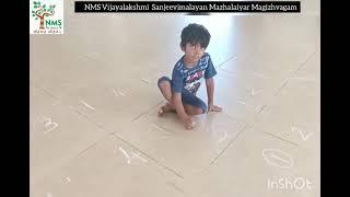 Maths - Number identification activity-LKG B