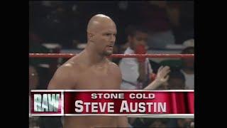 Stone Cold Steve Austin Name Is Born First Time Called Stone Cold Steve Austin V Savio Vega WWE Raw