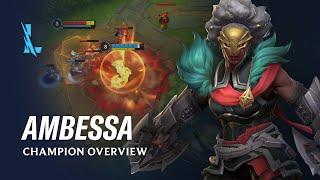 Ambessa Champion Overview | Gameplay - League of Legends: Wild Rift