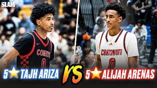 5⭐️ Alijah Arenas  5⭐️ Tajh Ariza  NBA Sons Face Off 