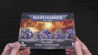 Space Marines - Assault Intercessors - Unboxing (WH40K)