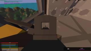 Unturned Skybase raid (jump with Umbrella)