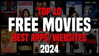 Top 10 Best FREE WEBSITES to Watch MOVIES Online! 2024