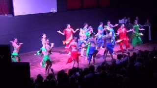 BOLLYWOOD STYLE SALSA AYTUNC BENTURK & ABDA DANCERS REFRESH RED CARPET PARTY GANGNAM STYLE.