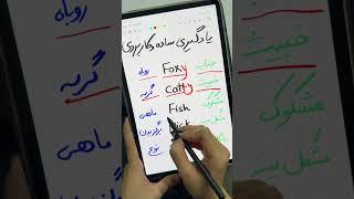 روشی کاربردی برای یادگیری آسان کلمات انگلیسی.