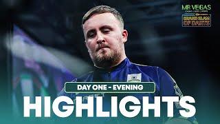 WIDE OPEN  Day One Evening Highlights - 2024 Grand Slam of Darts