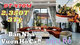 Bán Nhà Vườn Hồ Cá Đẹp |Tặng Nội Thất xịn Gần Chợ Bình chánh - Nhà Đất Bình chánh