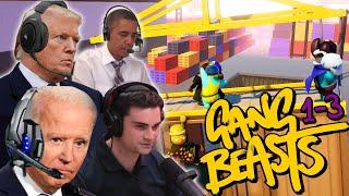 US Presidents Play Gang Beasts 1-3