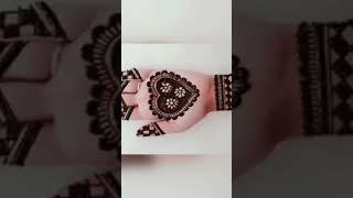 very easy and simple mehndi design #short video #rao dheeraj # short video