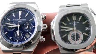 Vacheron Constantin Overseas vs Patek Philippe Nautilus Chronograph | 5980 vs 5500V