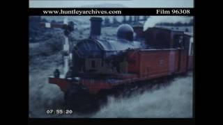 Strabane Railway Station, 1959.  Archive film 96308