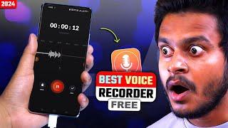 ️Best Voice Recorder for Android in 2024 | Noise Cancellation | High Quality Voice Recording app