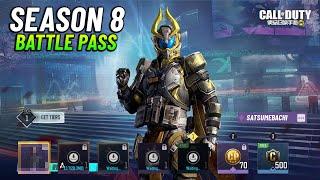 Season 8 All Battle Pass Rewards Preview COD Mobile - S8 Characters & Guns Leaks CODM