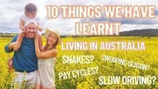 10 Things We have learnt Living in Australia