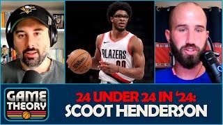 Scoot Henderson's stock should still be high after a down rookie season | 24 Under 24