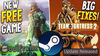 BIG STEAM UPDATES - NEW FREE GAME UPDATE + Big Game Fix and MORE!