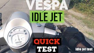 QUICK vespa  road JET SETTING TEST: idle- & main jet / FMPguides - Solid PASSion /