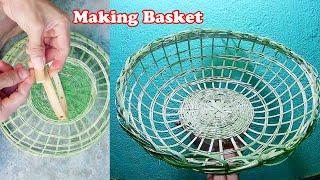 How to make basket, design craft 25丨 Bamboo Woodworking Art