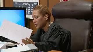 Judge Vonda Evans sentences a mother who tortured and murdered her own daughter