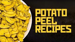 POTATO PEEL RECIPES  - budget cooking with Boris