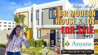 4 BR MODERN SINGLE ATTACHED HOUSE AND LOT I ANYANA BEL AIR I TOKYO MODEL I TANZA CAVITE