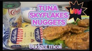 Tuna Skyflakes Nuggets ni mhay || Tipid meal pero masarap