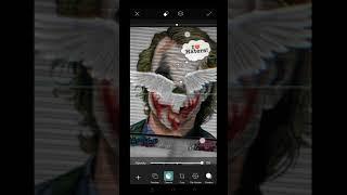 Joker photo song||PicsArt creative photo editing||background change#short