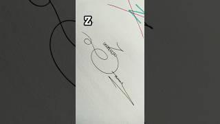How to sign the letter Z?