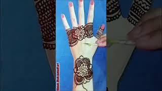 New Easy Simple mehndi design#mehndi #eidmehndidesign #henna #mehandi #shorts