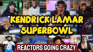 Kendrick Lamar - SUPERBOWL ( NLU & TV OFF ) | REACTION MASHUP