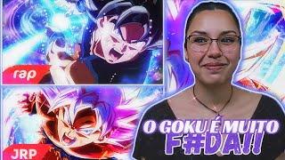 (ESSAS MÚSICAS TÃO INSANAS️‍) Raps Do Goku | 7MZ & JRP | REACT