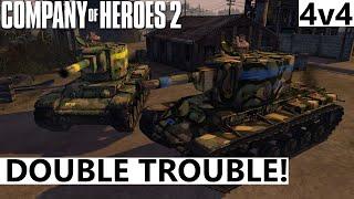 Double Trouble! - Company of Heroes 2 - 4v4