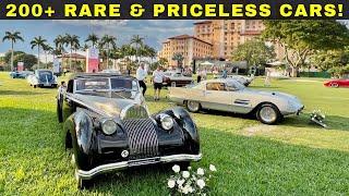 Moda Miami 2025 Car Show: $100s of MILLIONS of RARE European Classic Cars, Exotic Cars & Hyper Cars!