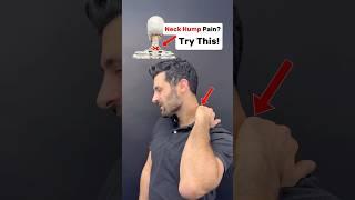 Stiffness and pain at the base of your neck? Try this mobilization. #neck #neckpain #neckpainrelief