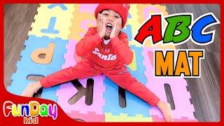 Alphabet Song | ABC MAT | ABC Phonics for Toddlers & Kids | Nursery Rhymes | Preschool  - @FunDayKid