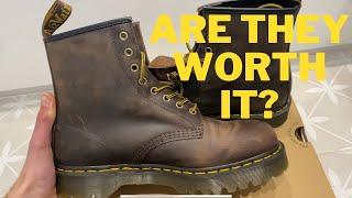 Dr Martens 1460 bex eye boots in dark brown crazy horse - ARE THEY WORTH IT???