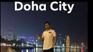 EXPLORING CORNICHED DOHA QATAR | NIGHT WALK TOUR