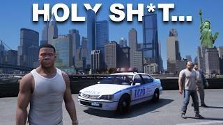 Liberty City in GTA 5 Like You've Never Seen Before!