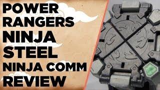 Power Rangers Ninja Steel Ninja Comm Toy Review - Airlim