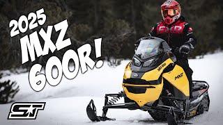 2025 Ski-Doo MXZ Adrenaline 600R Detailed Snowmobile Overview