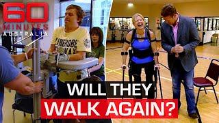 Can science help people paralysed by spinal injuries to walk again? | 60 Minutes Australia