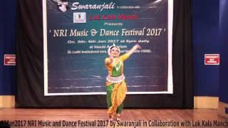 NRI Music and Dance Festival 2017 by Swaranjali Part 1